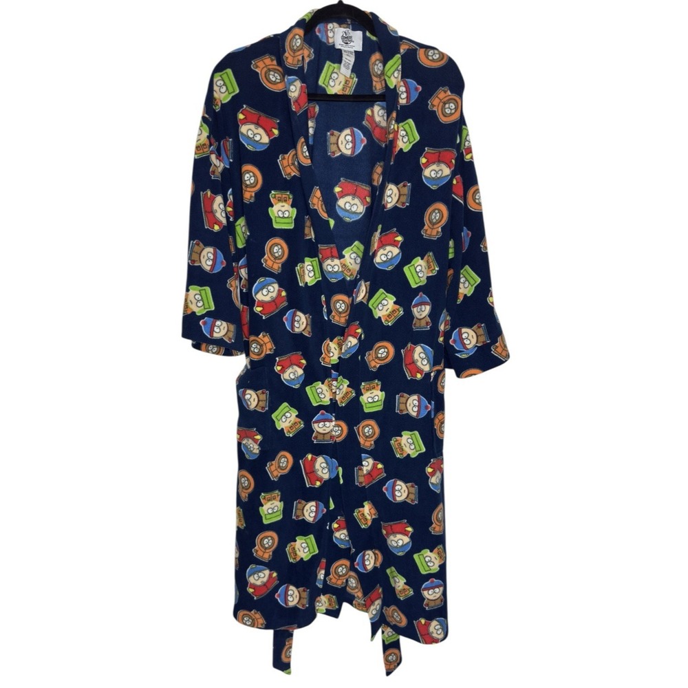 South Park Comedy Central Robe 2007 Cartman Stan Kyle Kenny Lounge‎ Wear PJs
